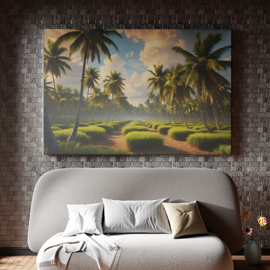 Tropical Serenity at Sunset