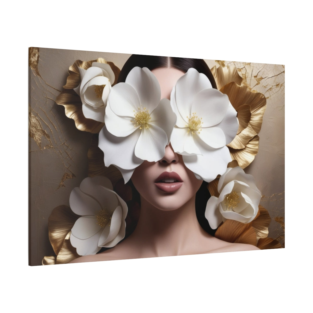 Gilded Petals of Perception