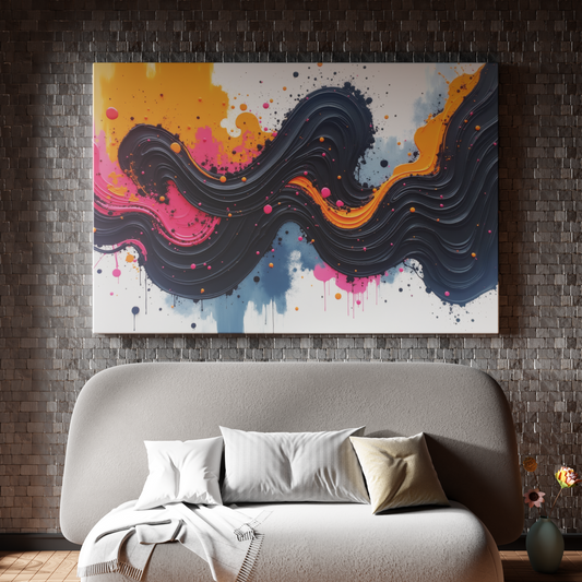 Rhythms of Color: Wavy Euphoria