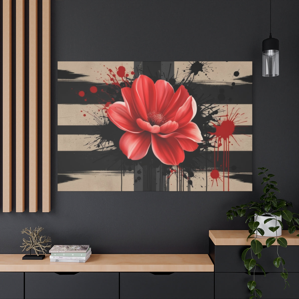 Blossom Amidst Chaos