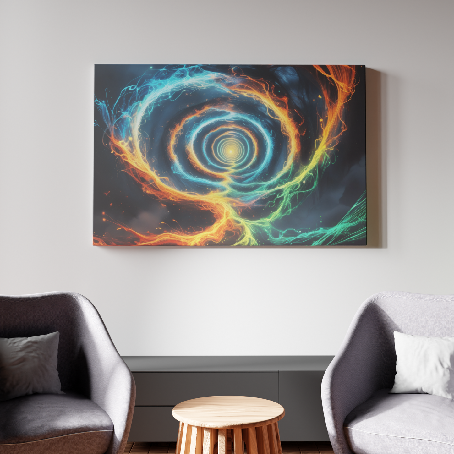 Vortex of Elemental Colors