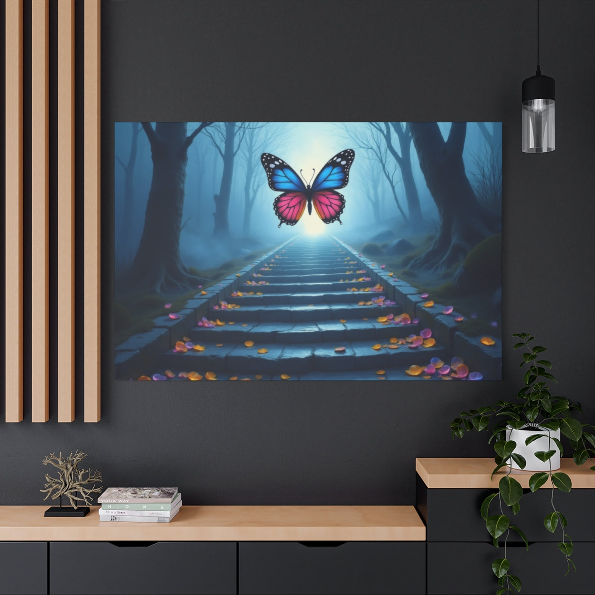 Enchanted Flight on Misty Steps