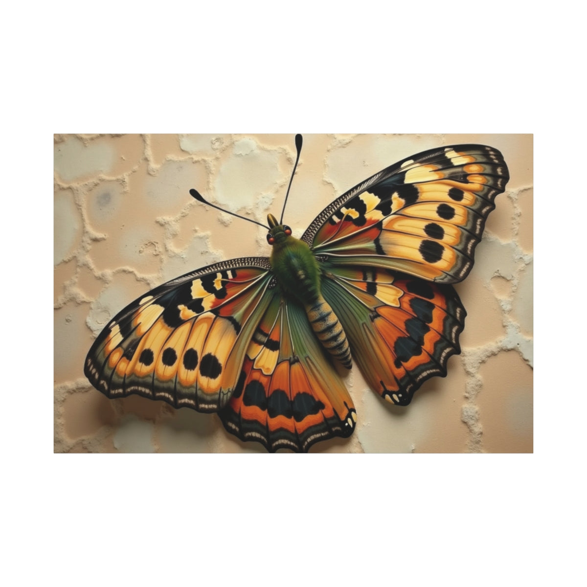 Vibrancy of the Painted Butterfly