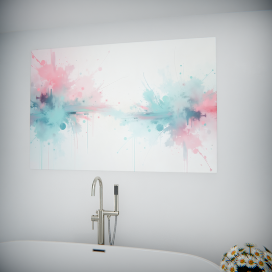 Aqua and Blush Symphony