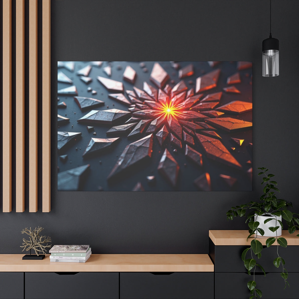 Geometric Solar Flare