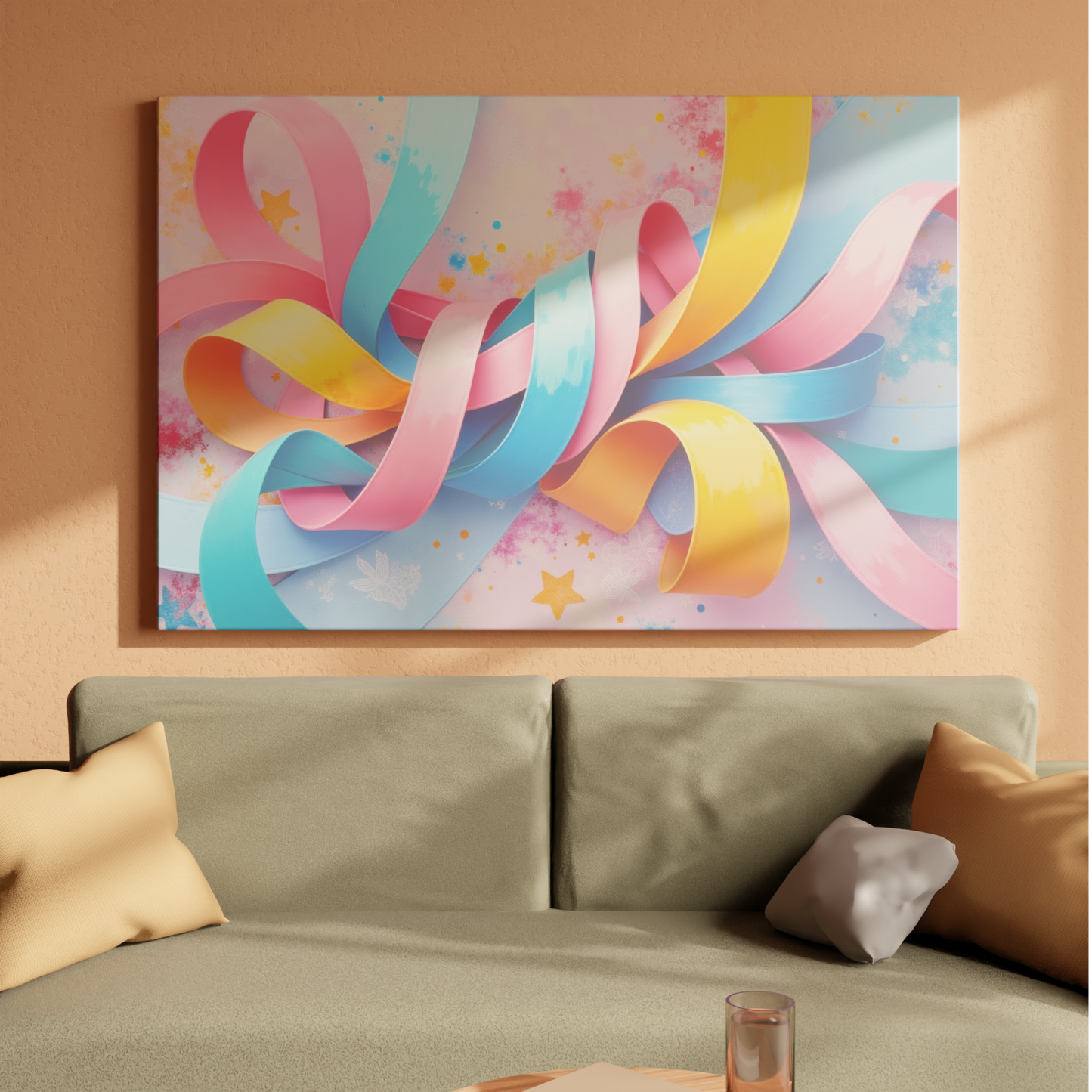 Vibrant Whirl of Joy