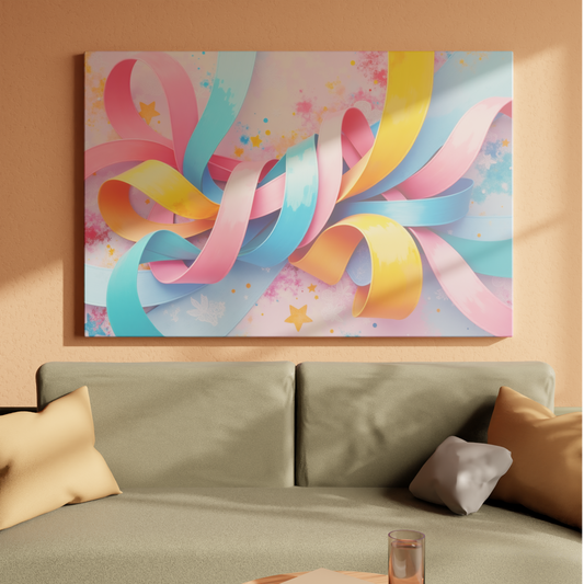 Vibrant Whirl of Joy