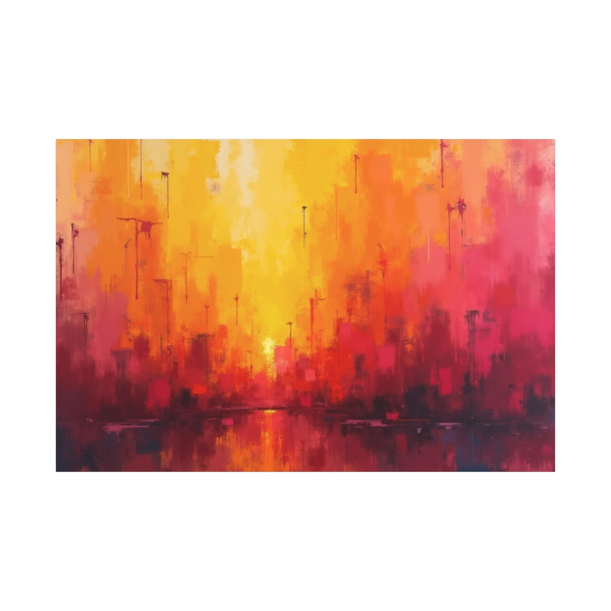 Sunset Symphony on Canvas