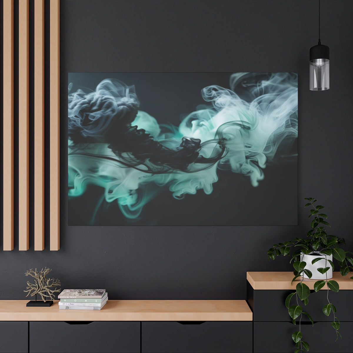 Dance of Smoke and Color