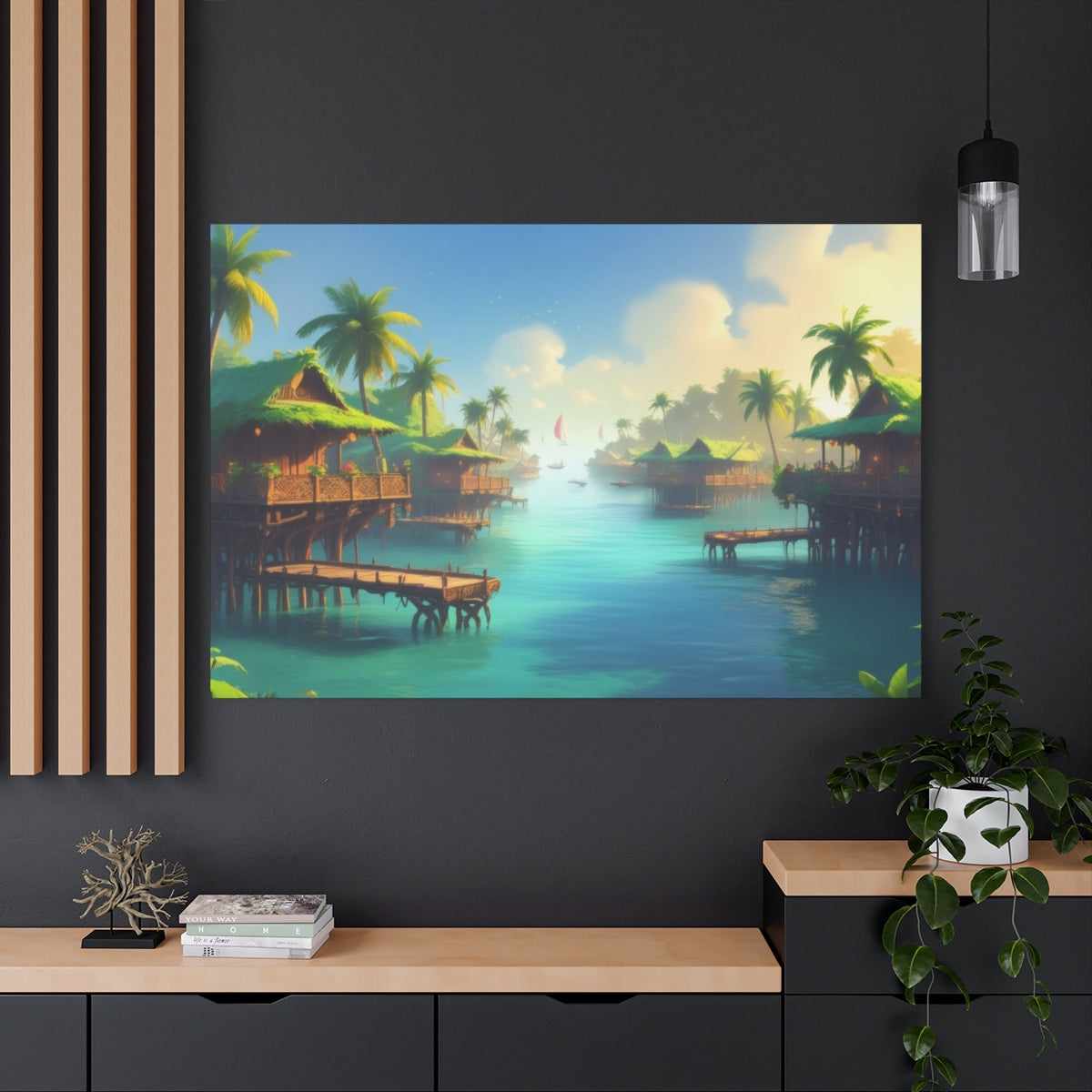 Tranquil Lagoon Retreat