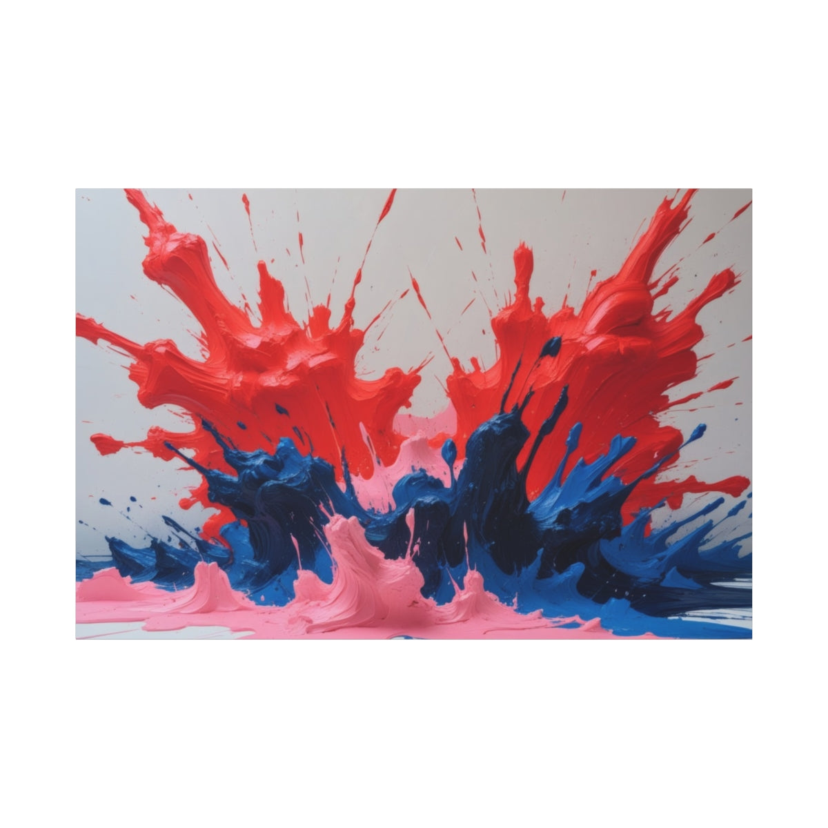 Vibrant Paint Splash Symphony