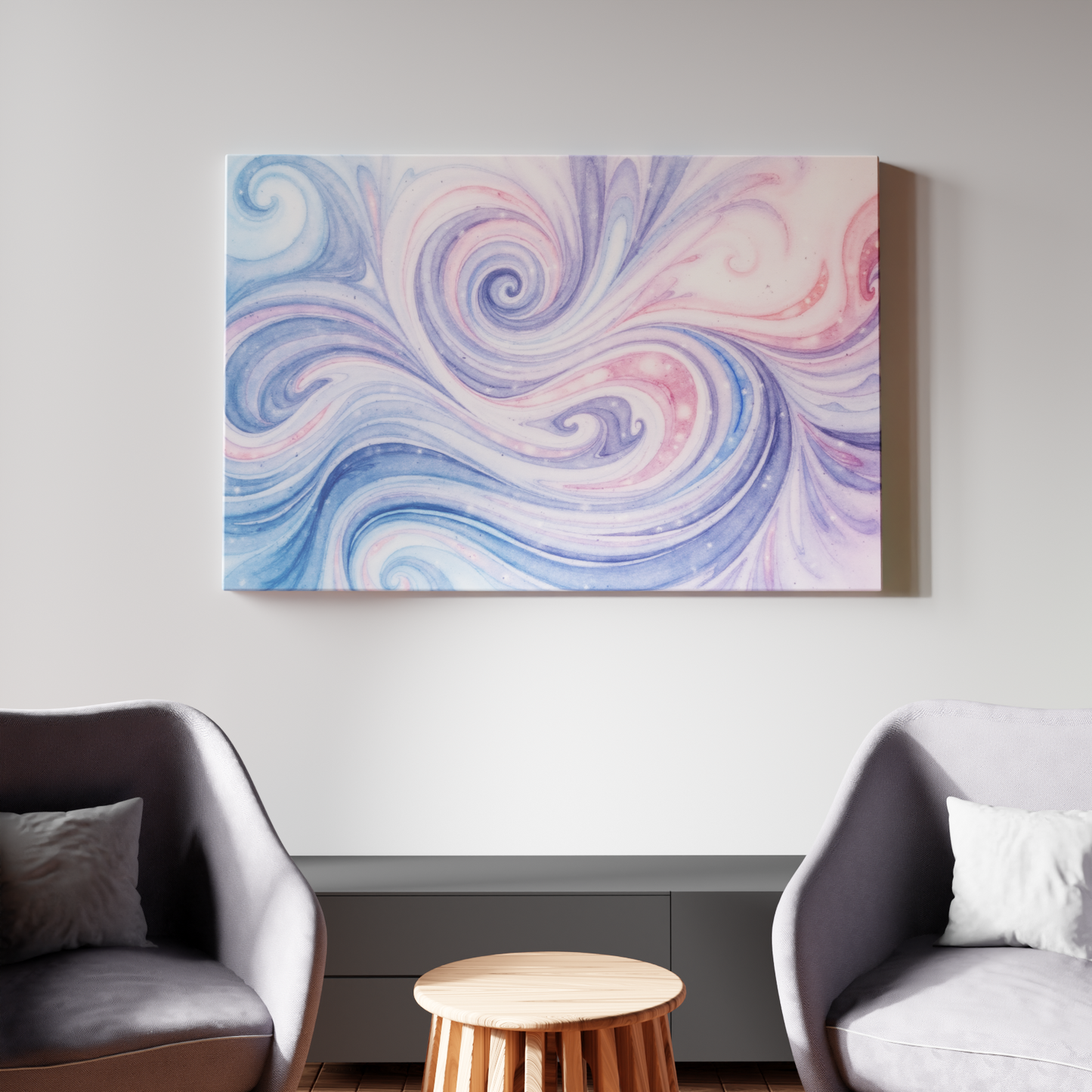 Cosmic Swirls of Serenity