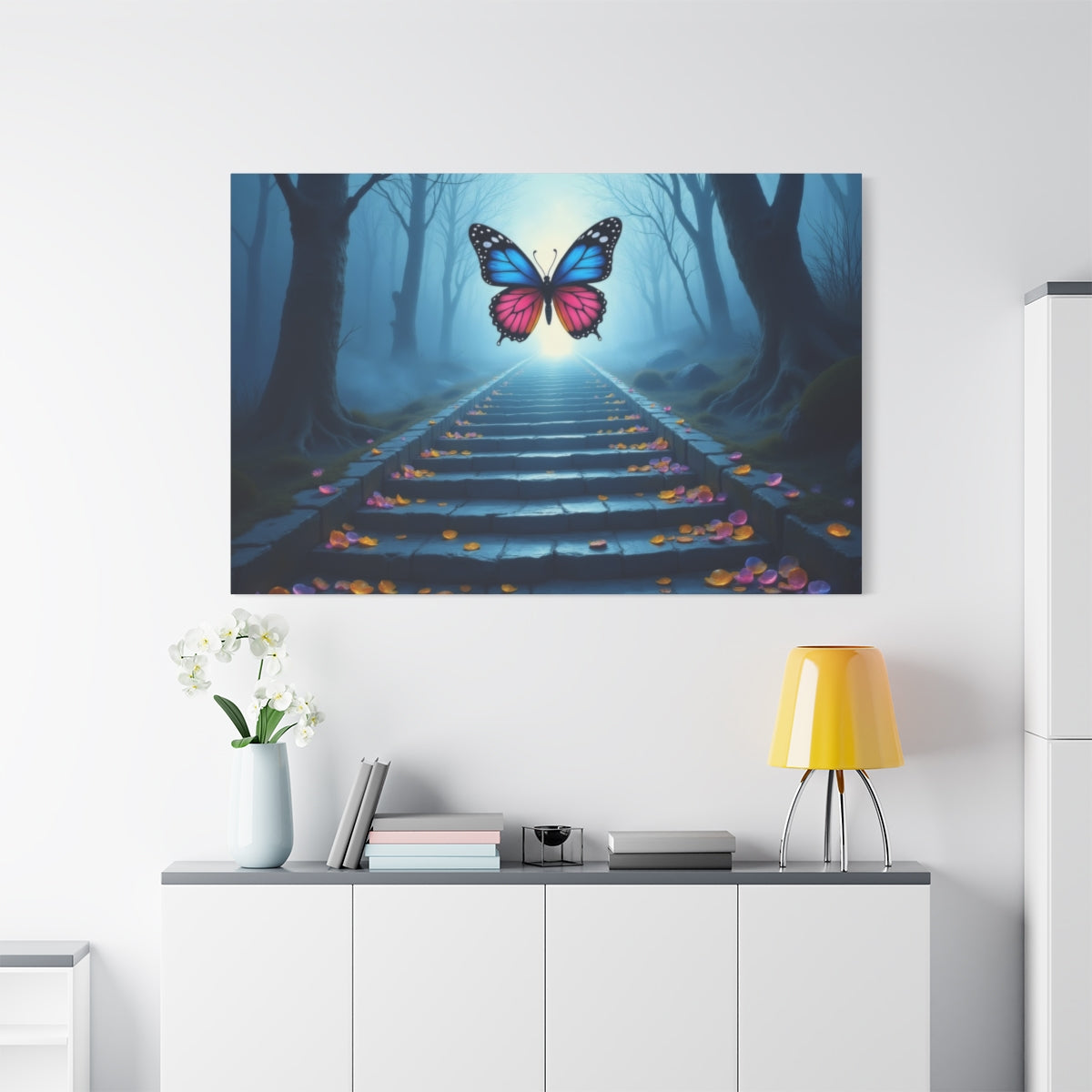 Enchanted Flight on Misty Steps