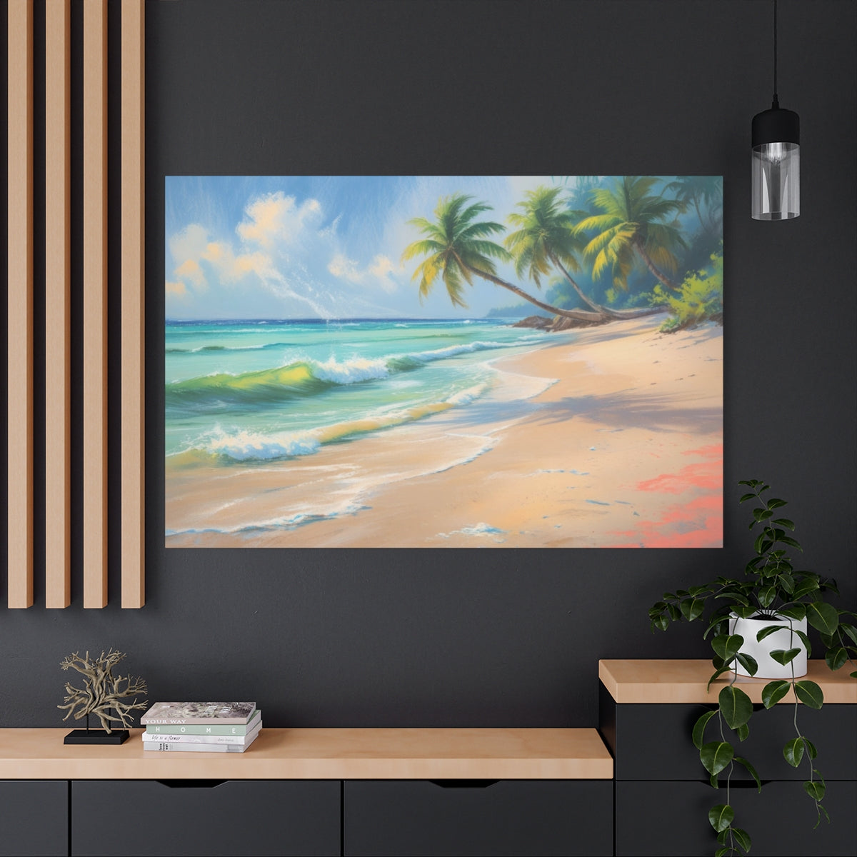 Tropical Serenity by the Shore