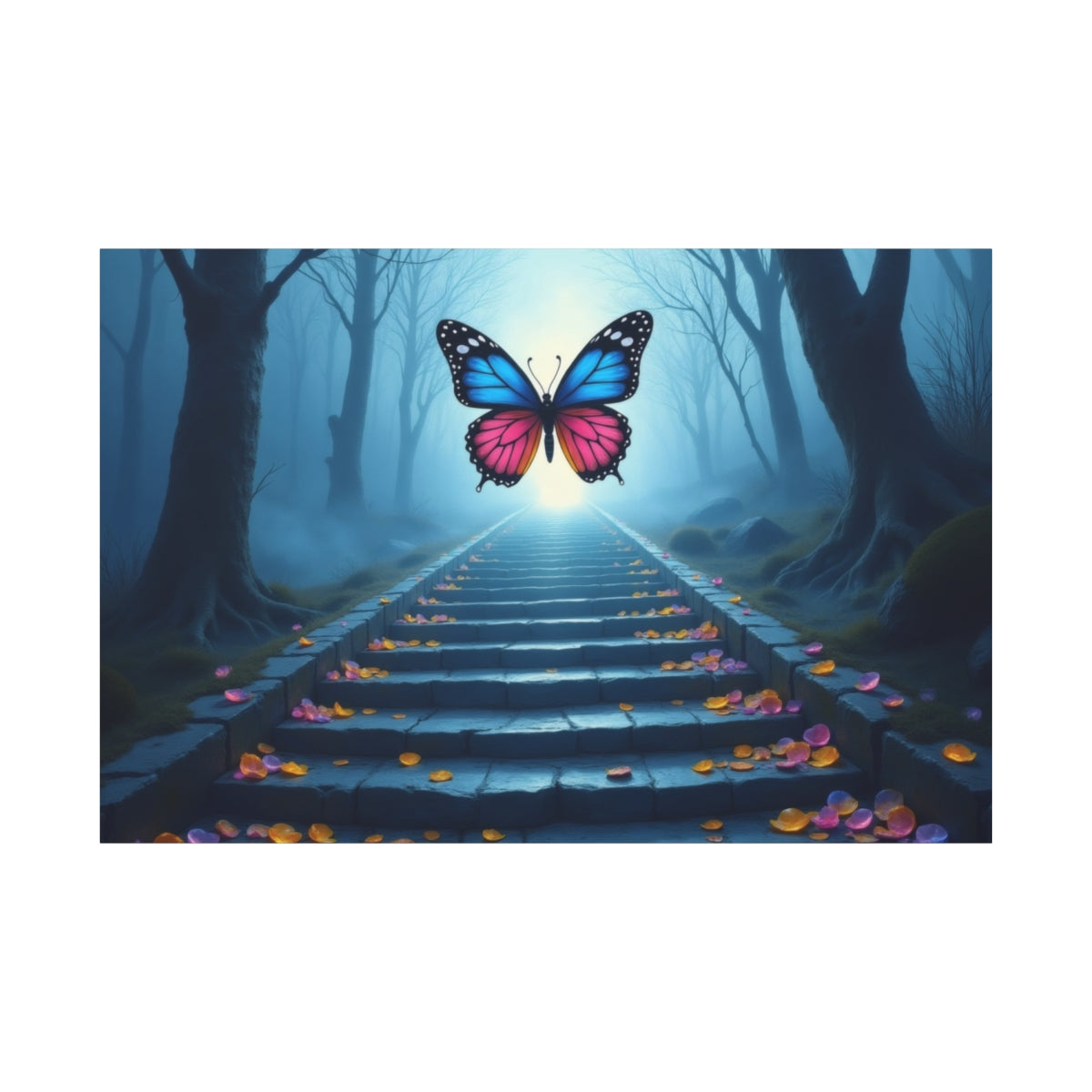 Enchanted Flight on Misty Steps