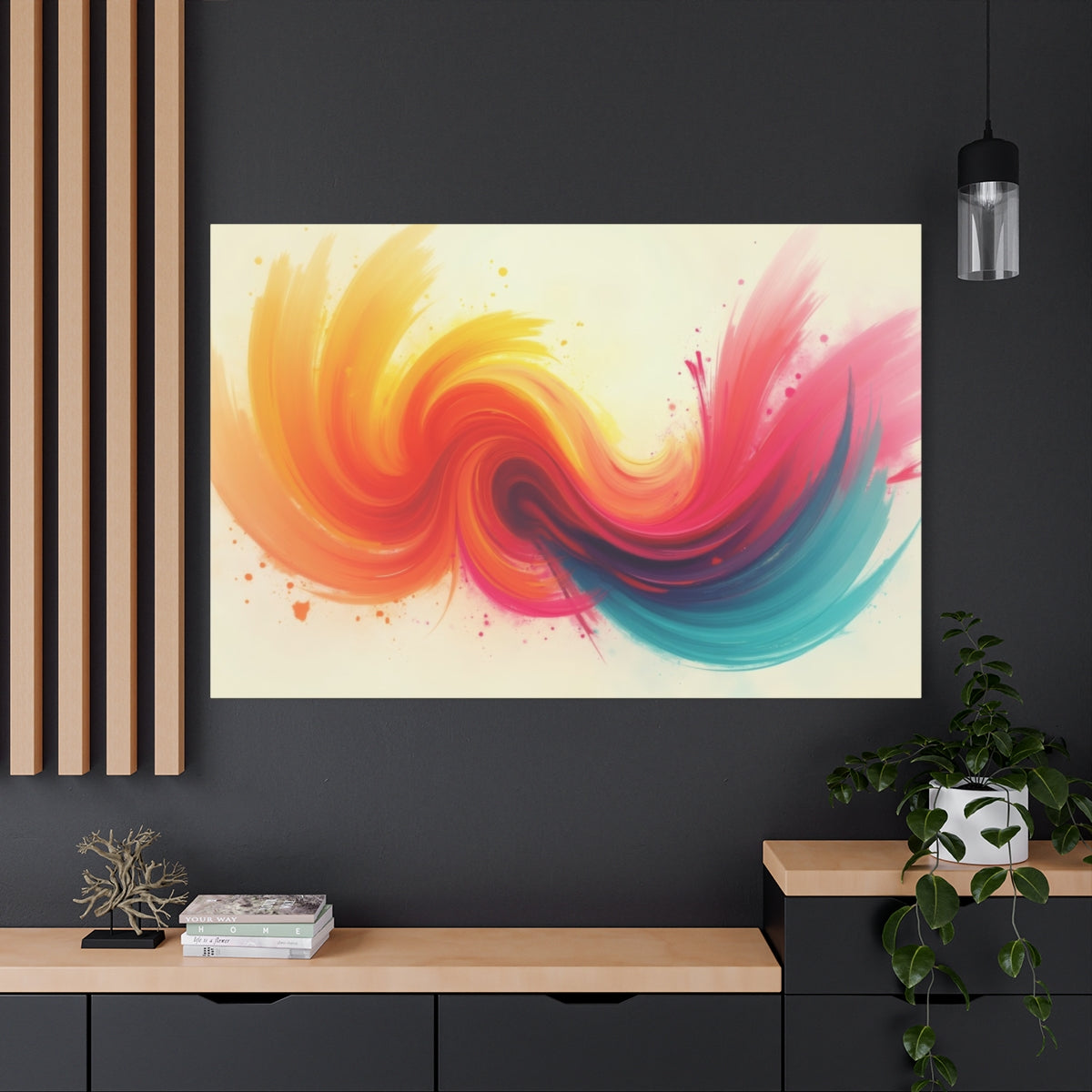 Colorful Vortex of Energy