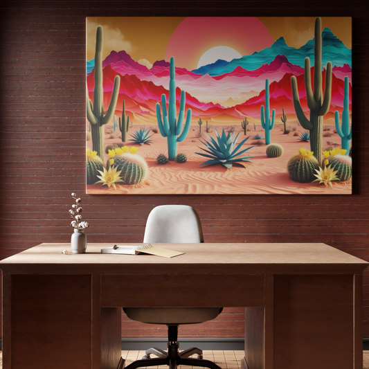 Desert Dreamscape in Technicolor
