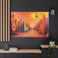 Surreal Spectrum Cityscape