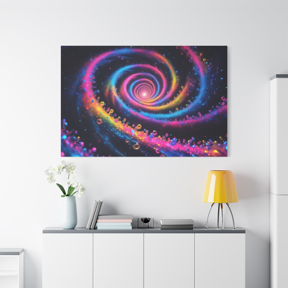 Cosmic Vortex of Colors