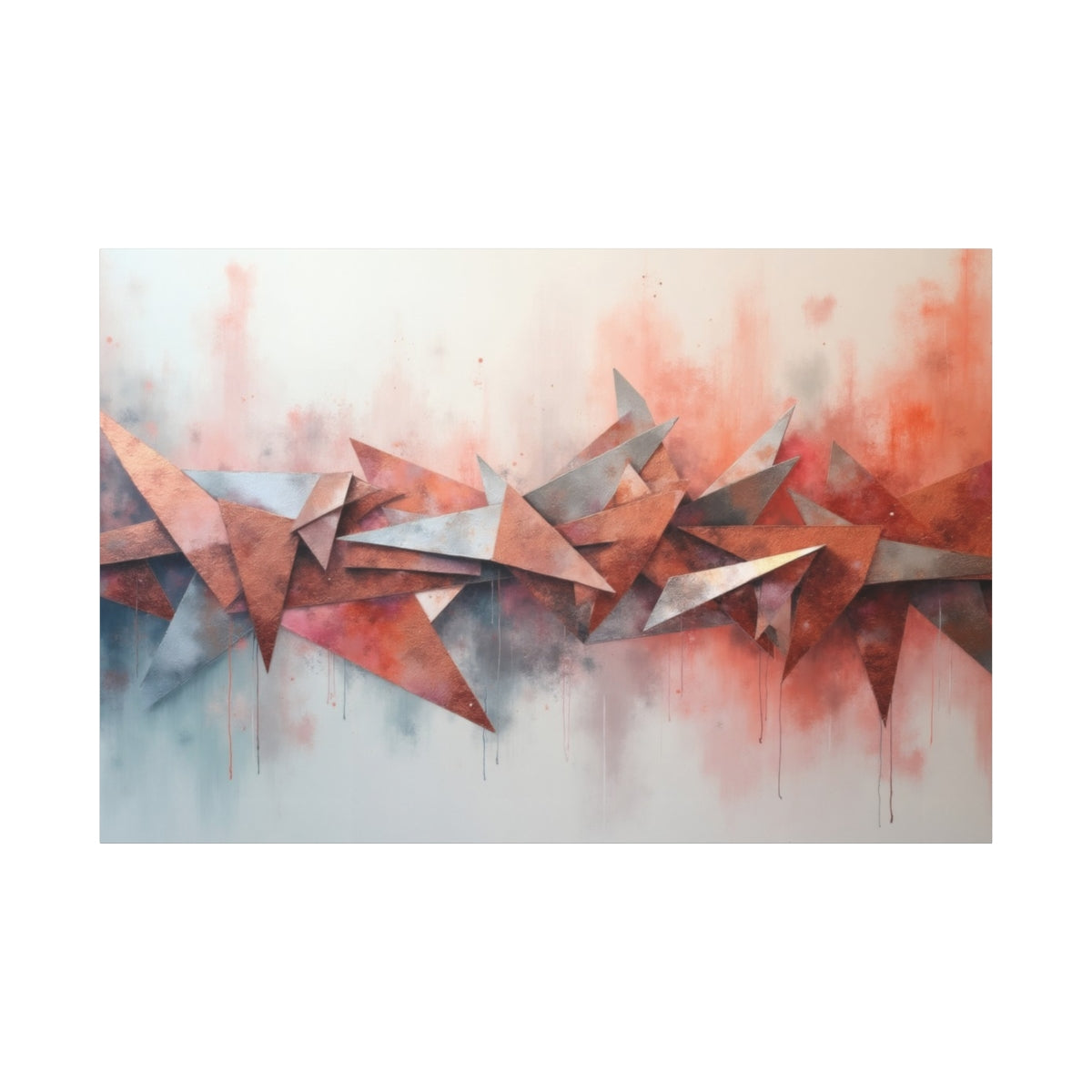 Geometric Burst of Color