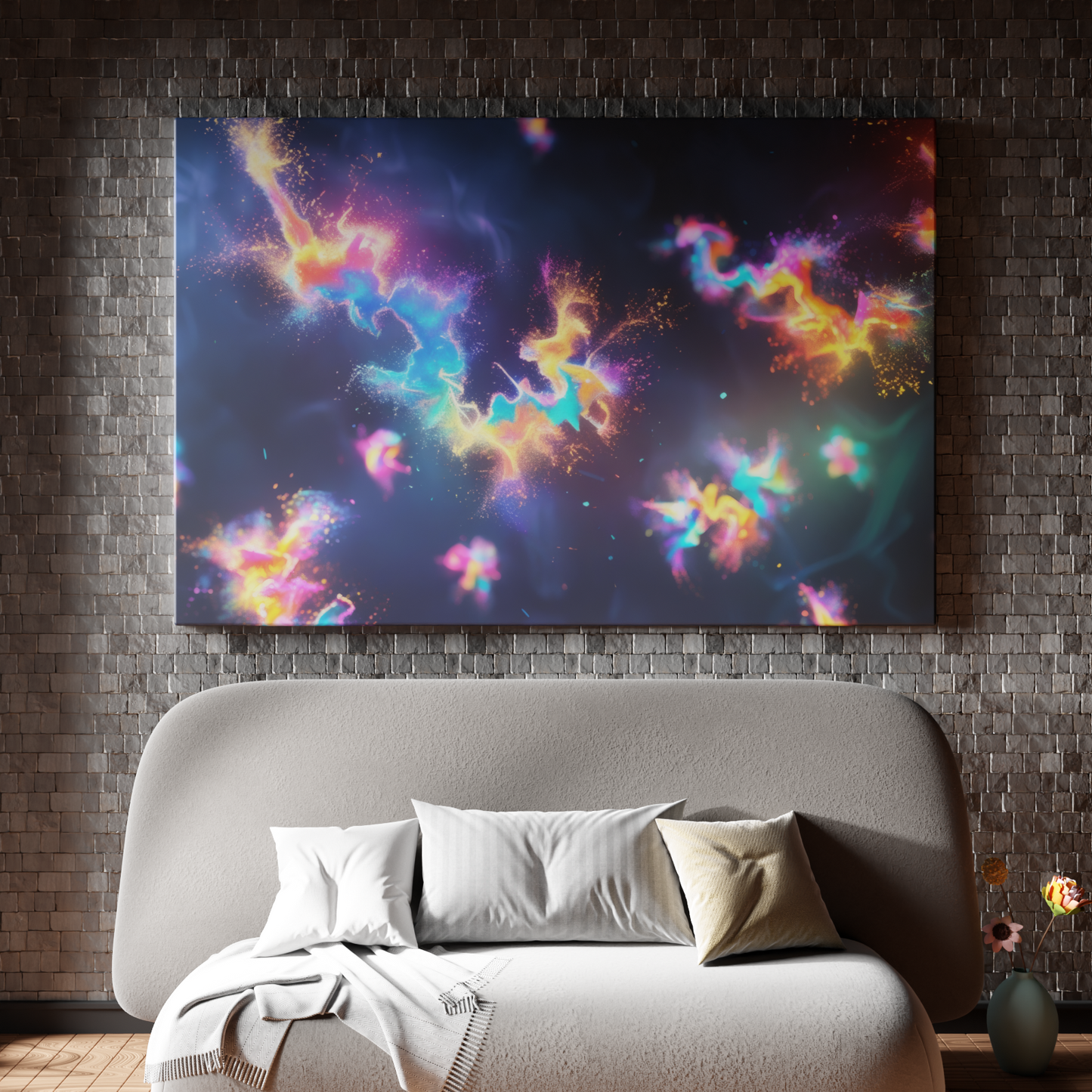 Neon Dreams of the Cosmos
