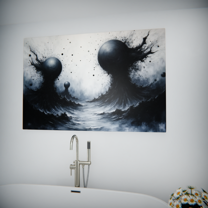 Cosmic Tides in Monochrome