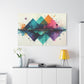 Vibrant Geometric Reflections