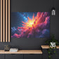 Galactic Bloom: Radiant Cosmic Explosion