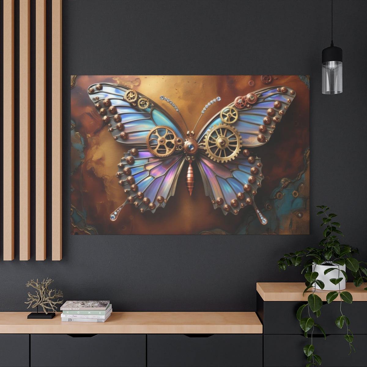 Steampunk Butterfly Elegance