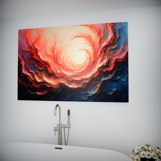 Celestial Swirls of Dawn