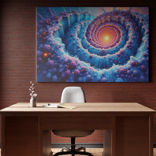 Cosmic Spiral Dreamscape
