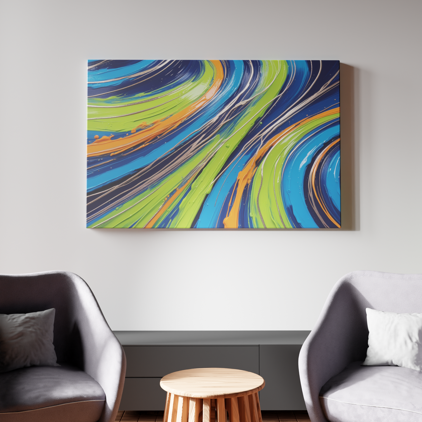 Spirals of Vivid Motion