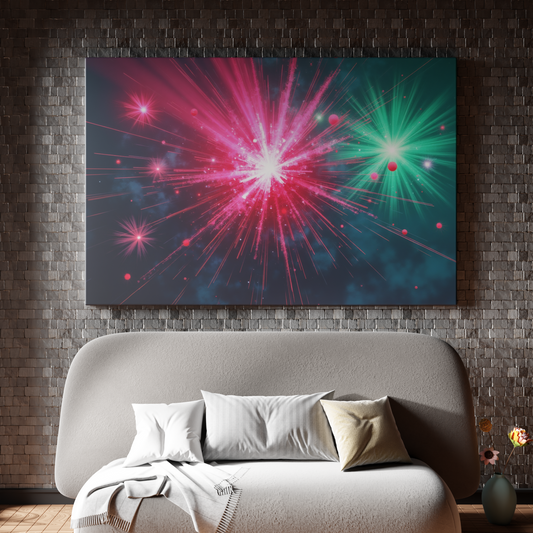 Explosive Symphony of Light