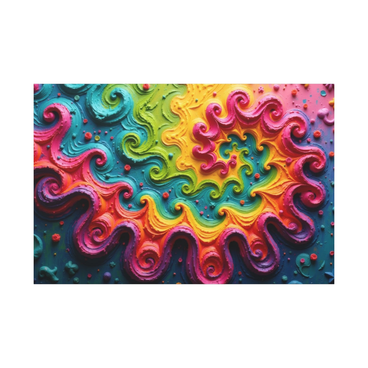 Swirling Vortex of Colors