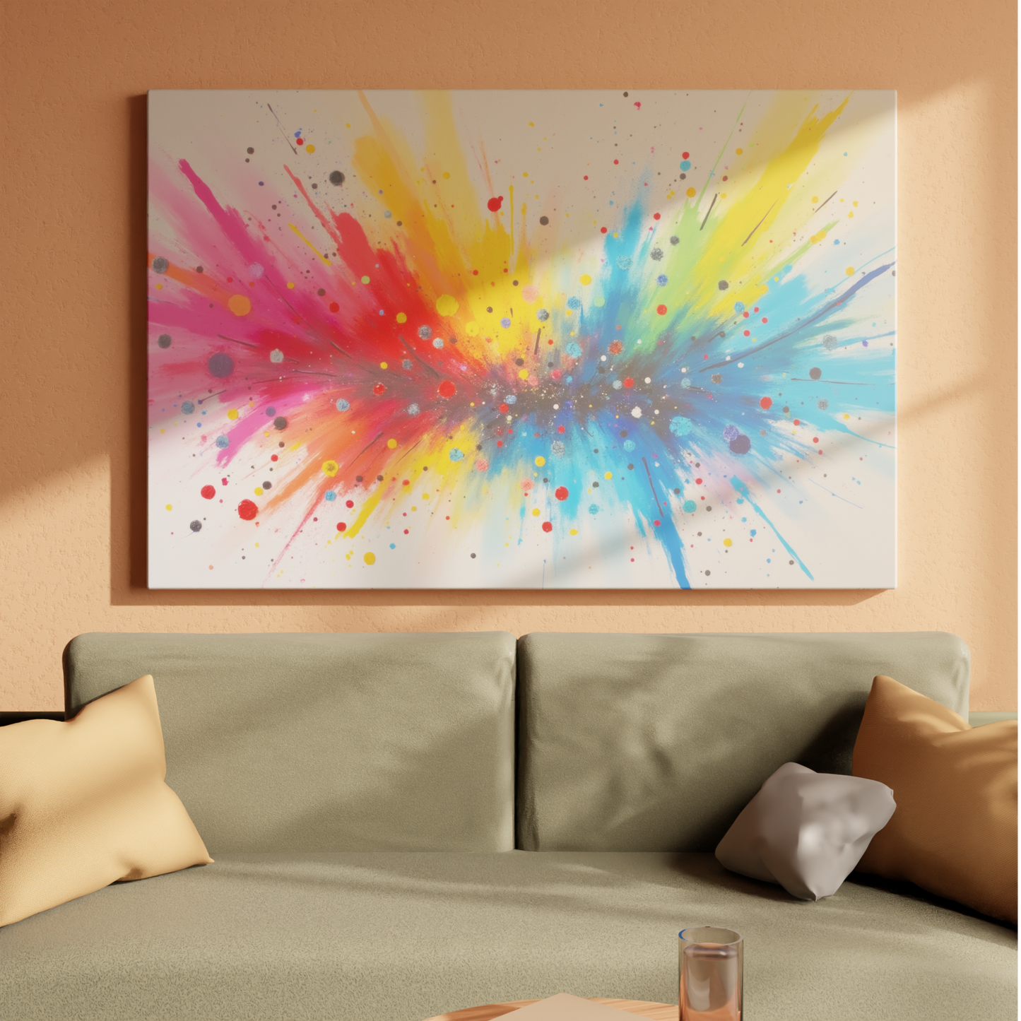 Cosmic Burst of Colors