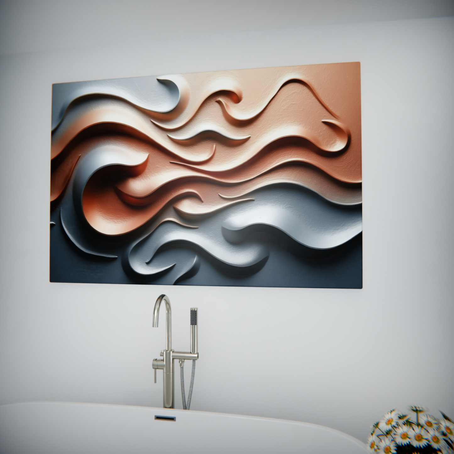 Sculpted Waves of Serenity