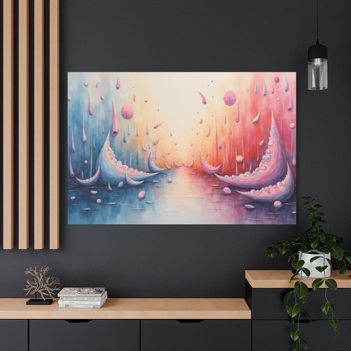 Dreamscape of Pastel Waves
