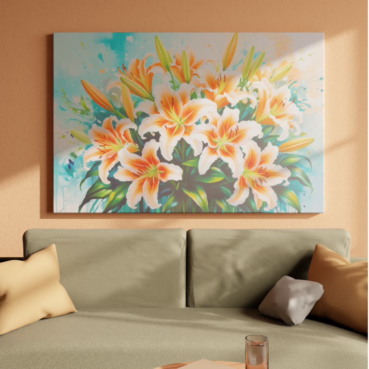 Burst of Lilium Splendor