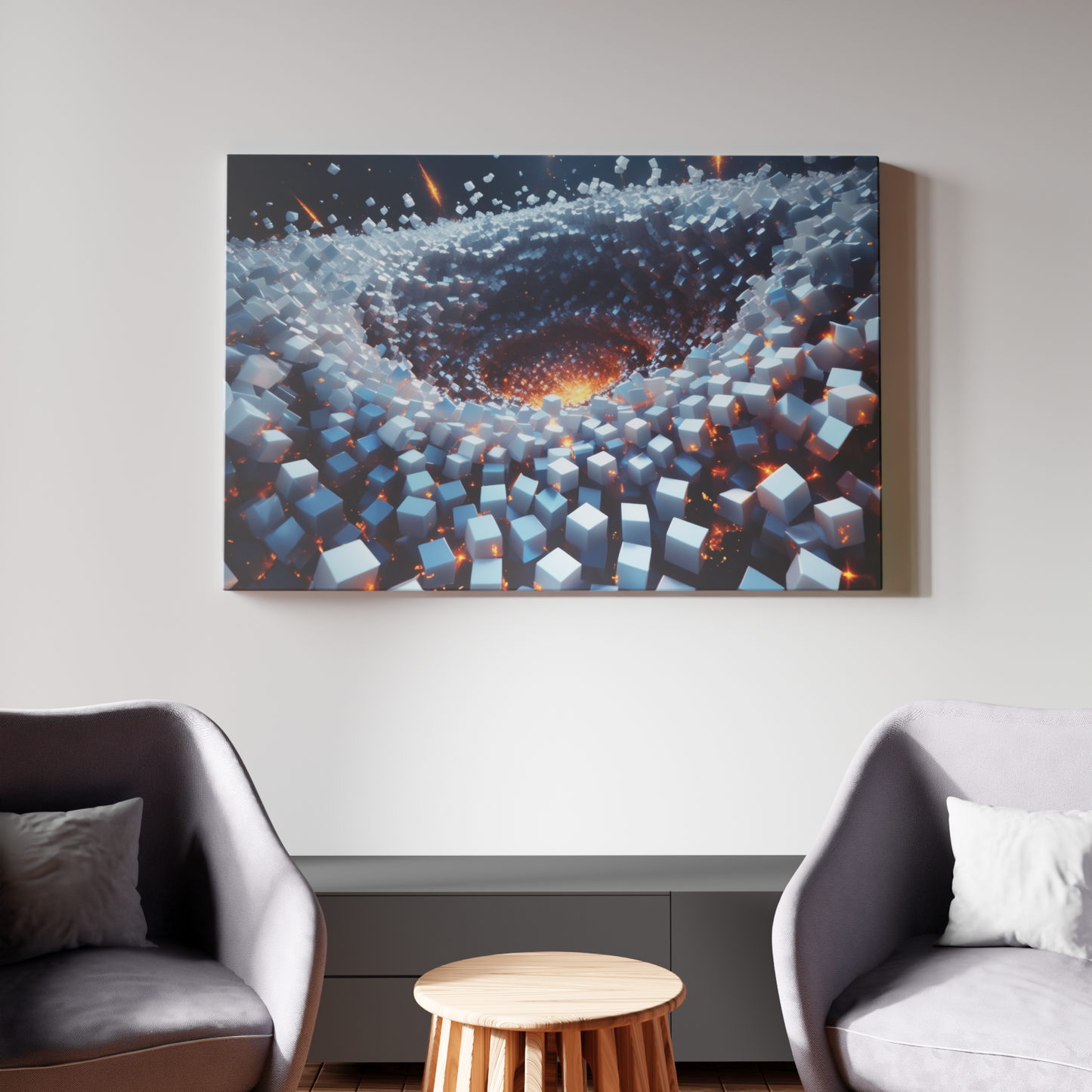 Vortex of Cubes
