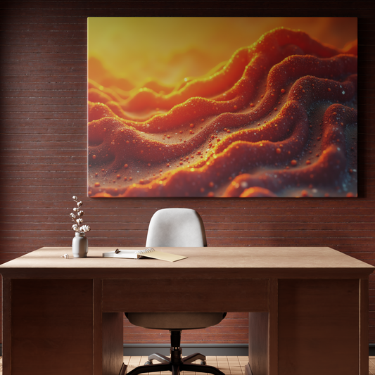Golden Dunes at Sunset