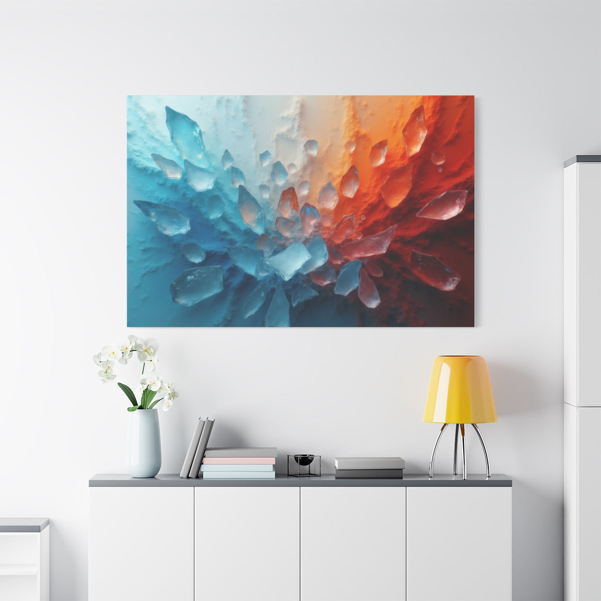 Crystalline Fusion: Fire Meets Ice