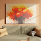 Eruption of Red and Orange