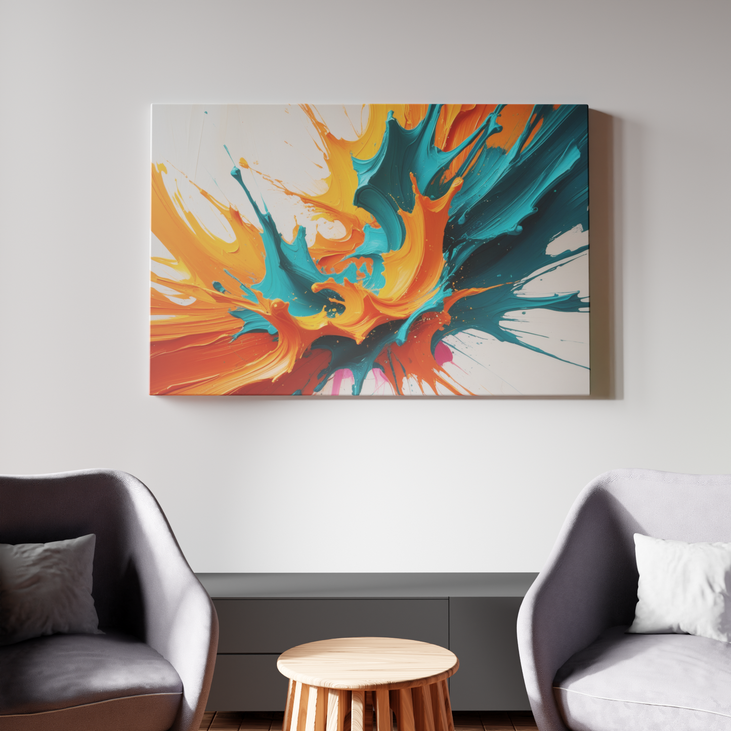 Vibrant Explosion