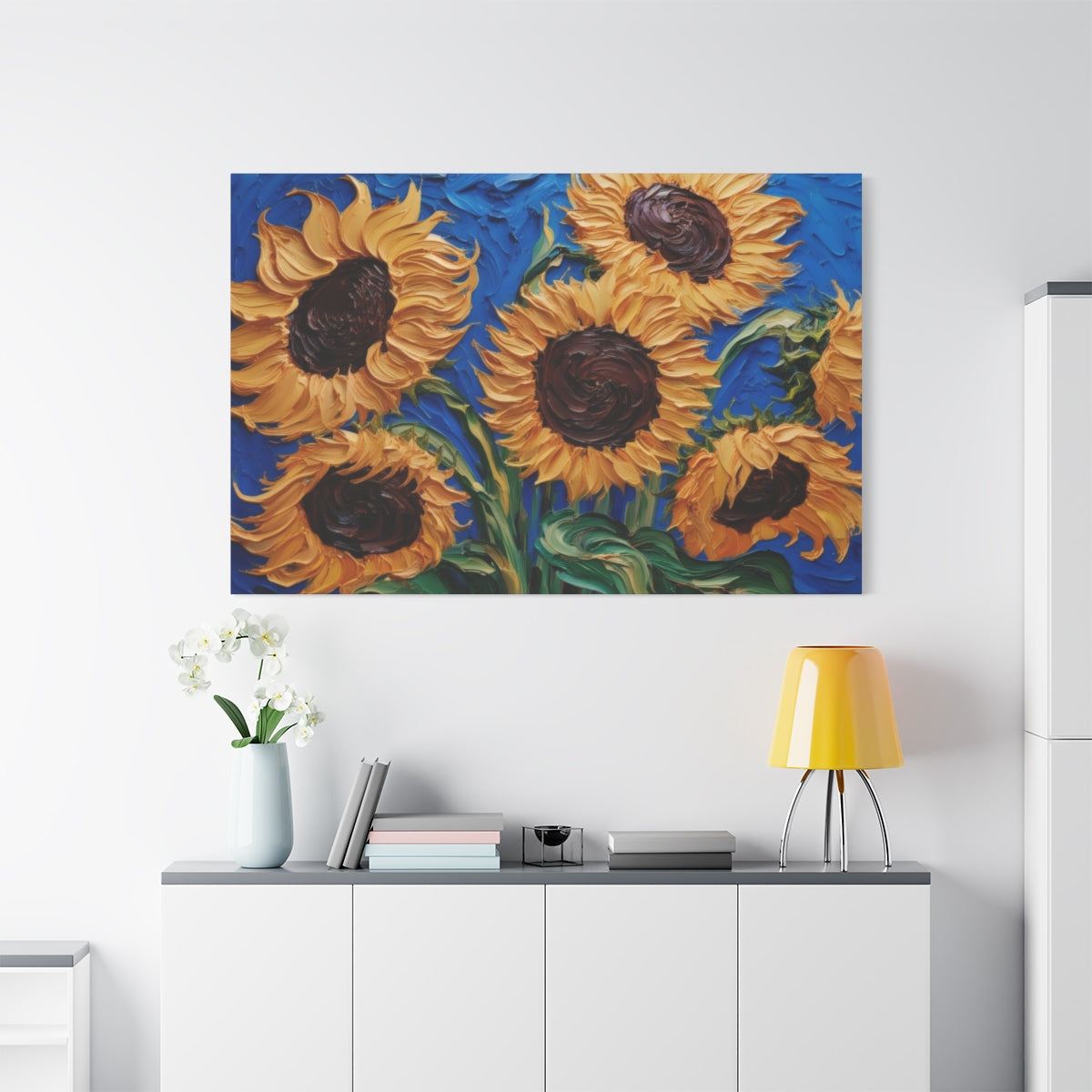 Sunlit Dance of Sunflowers