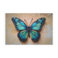 Radiant Glass Butterfly