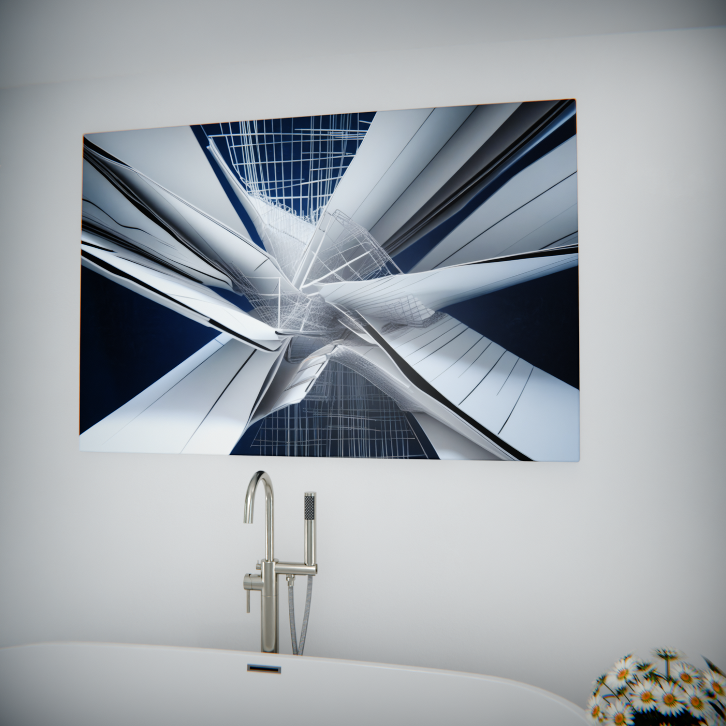 Futuristic Geometric Fusion