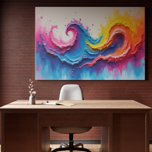 Vibrant Waves of Color