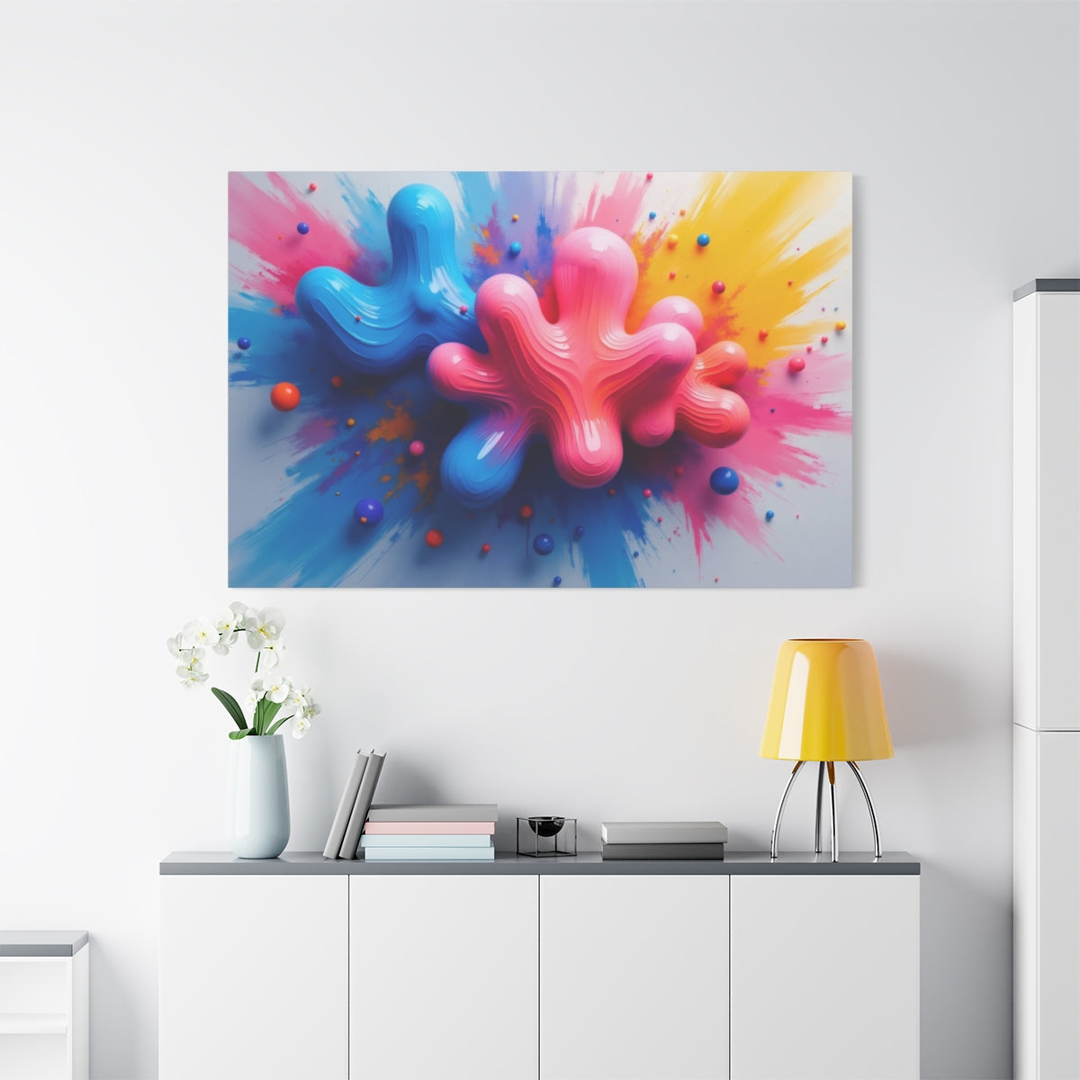 Burst of Colorful Energy