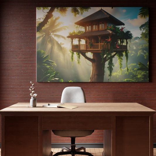 Sunlit Jungle Retreat