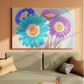 Vibrant Blossoms in Swirl
